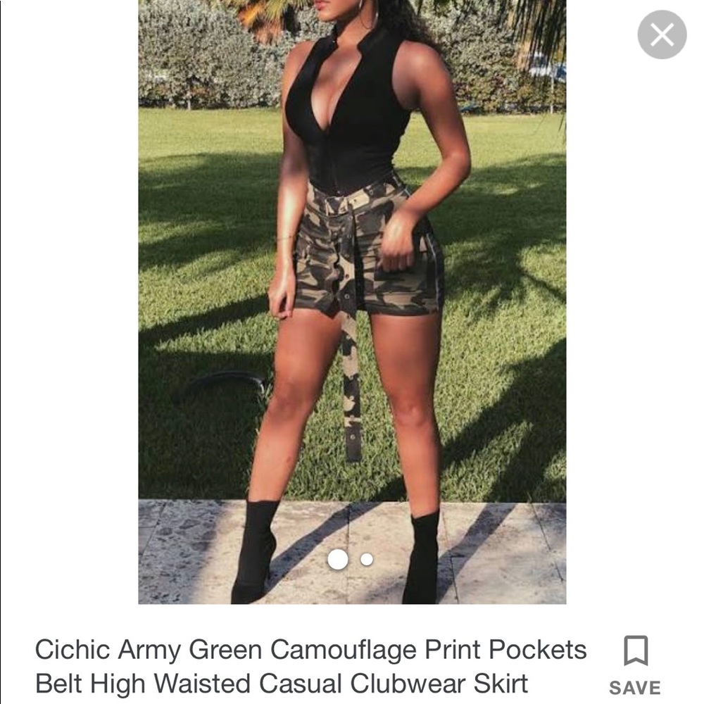 · Active USA Camo Skirt ·